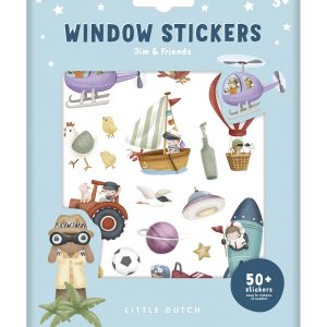Langų lipdukai "Jim and Friends"