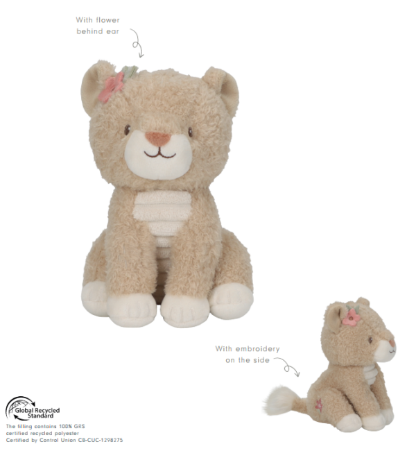 Little Dutch minkštas žaislas Liūtukė 17cm - Image 5