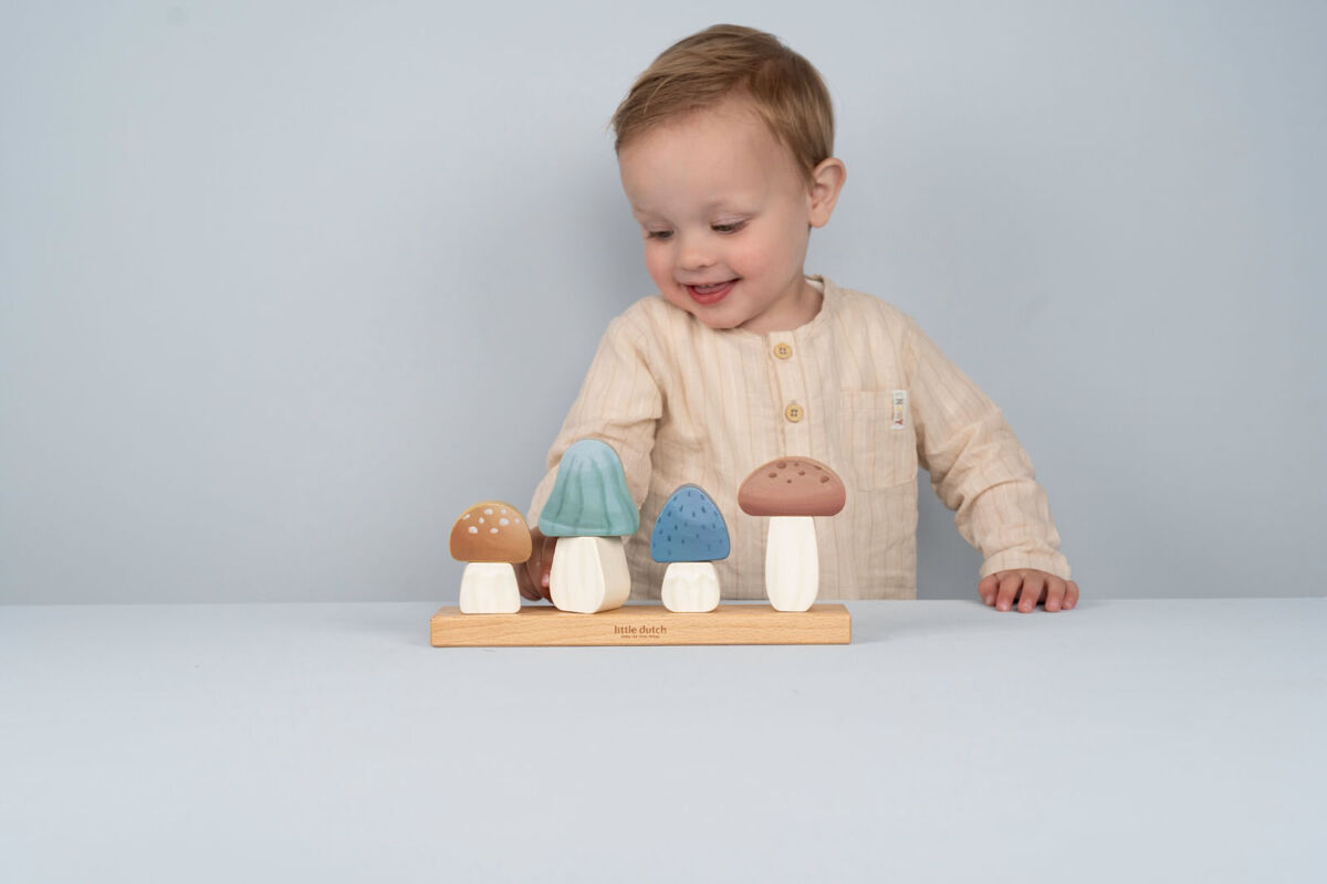 Little Dutch sustatomi grybai „Miško draugai“ - Image 5
