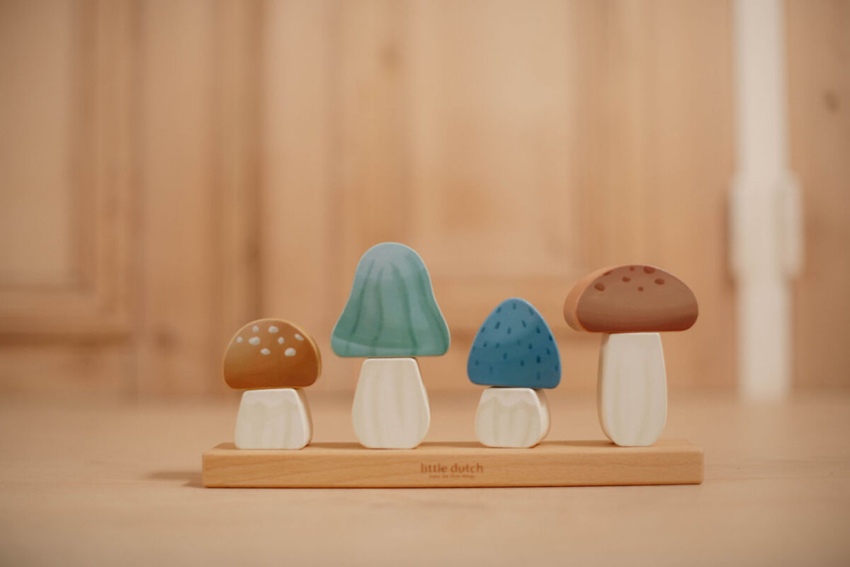 Little Dutch sustatomi grybai „Miško draugai“ - Image 2