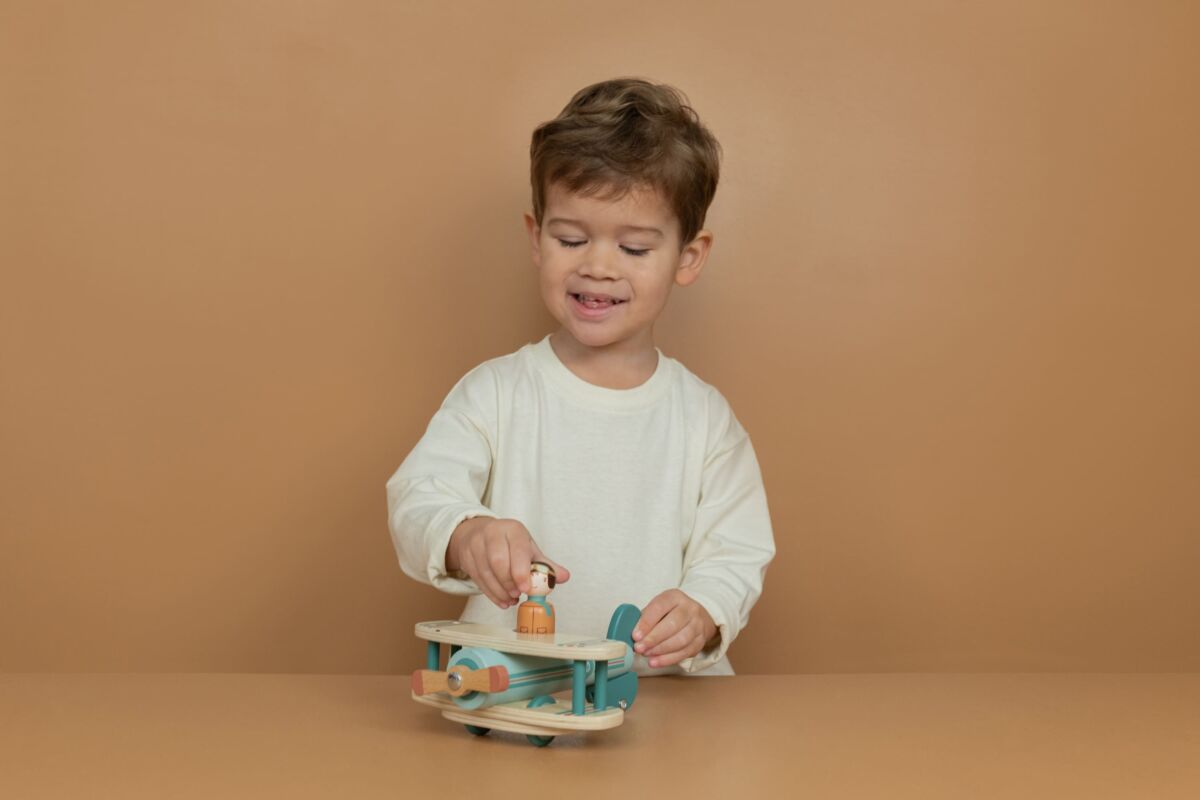 LITTLE DUTCH Medinis lėktuvas - Image 4