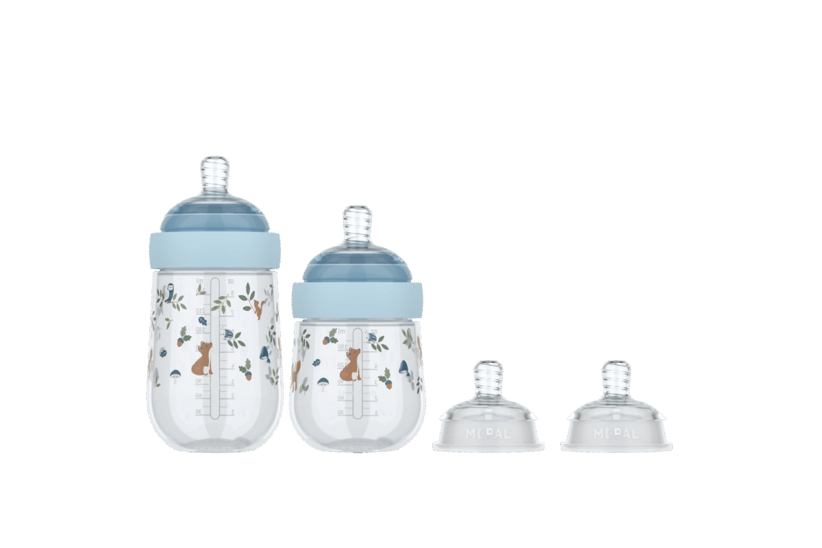 Little Dutch kūdikių buteliukų rinkinys „Forest Friends“, 165 ml + 240 ml